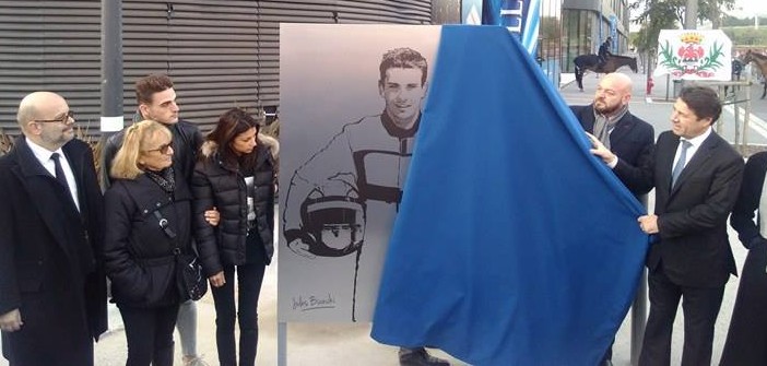La ville de Nice inaugure la rue Jules-Bianchi