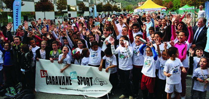 La Grande tournée de la Caravane du sport a fait escale à La Trinité