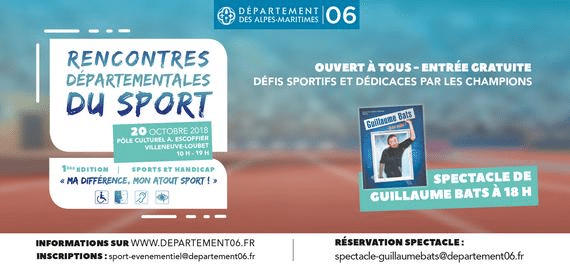Les 1ère Rencontres départementales du sport sur le thème de l’handisport