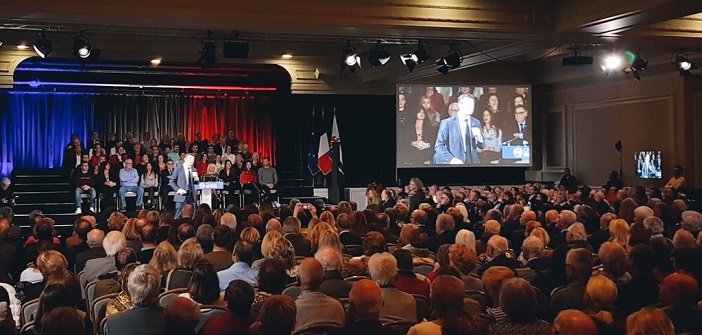Les voeux de Christian Estrosi aux Amis du Maire: 2019 c’est l’année « pour avancer et tracer »