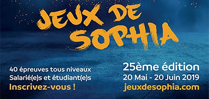 Jeux de Sophia : ils fêtent leurs 25 ans et les  … 50 ans de la technopole