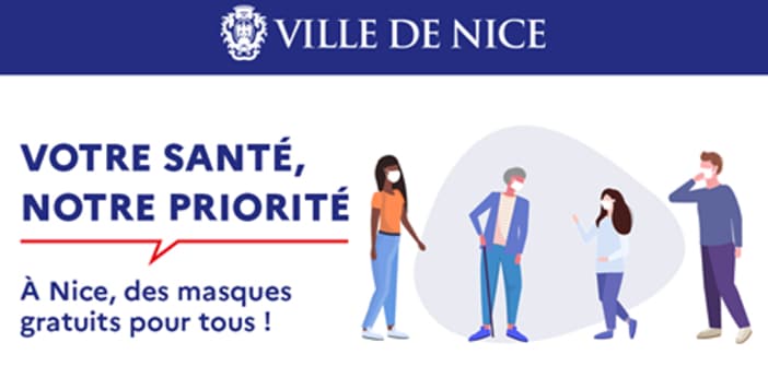À Nice, des masques gratuits pour tous !