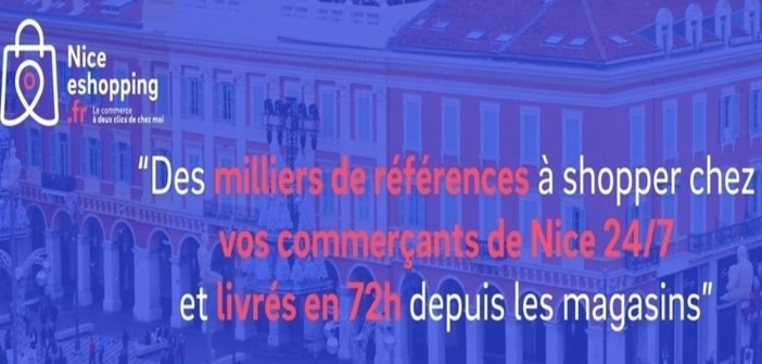 Pour shopper, rendez-vous sur nice-eshopping.fr