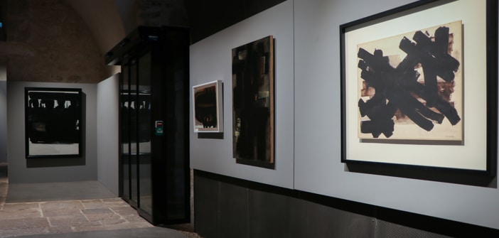 L’exposition du maître de » l’outrenoir » Pierre Soulage à l’Espace Lympia réouvre au public