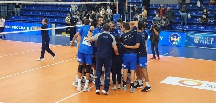 Première victoire cette saison pour le Nice Volleyball
