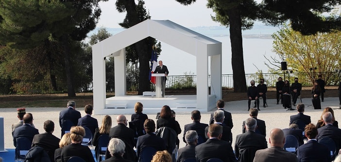 Retour en image sur la cérémonie d’hommage aux trois victimes de l’attentat de la cathédrale Notre Dame de Nice