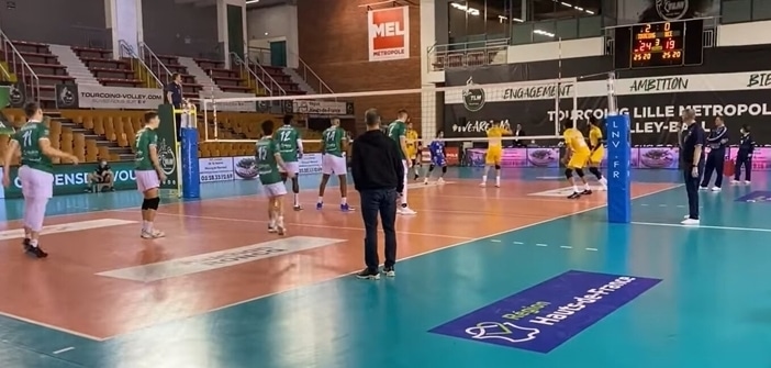 Ligue A (volleyball) : Nice s’incline lourdement contre Tourcoing