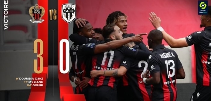 Ligue 1 (24e journée) : Nice retrouve le succès et avec la manière