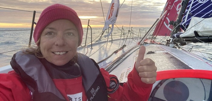 Vendée Globe : malgré la blessure le moral reste bon