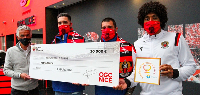Tempête Alex : l’OGC Nice a récolté 30 000 euros pour les sinistrés de la vallée