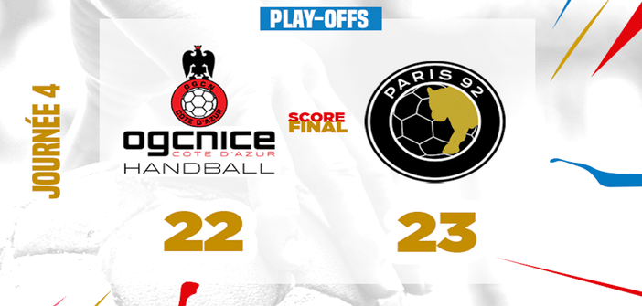 Une défaite amère contre Paris (22-23)