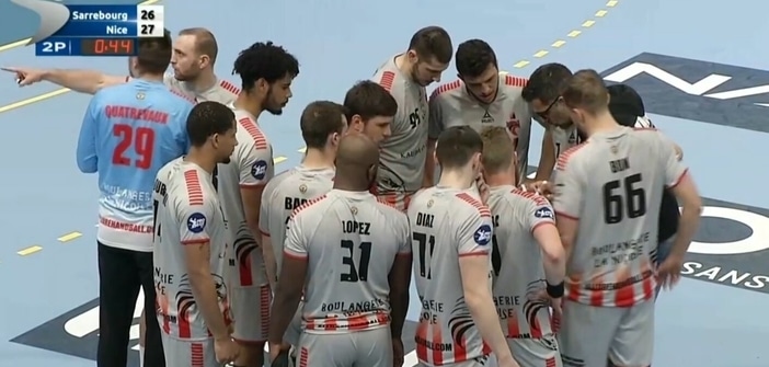 Proligue (handball) : le Cavigal Nice Handball concède le nul face à Sarrebourg