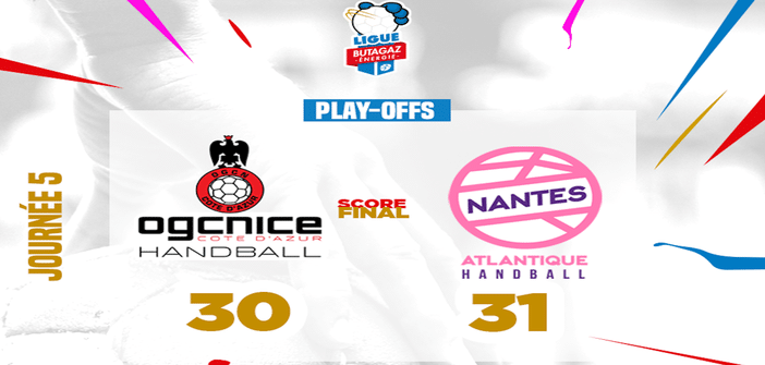 Handball (playoffs) : Les Niçoises s’inclinent de peu contre Nantes