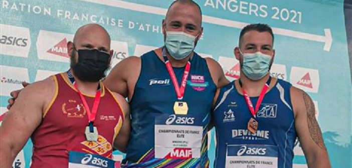 Athlétisme: Les sociétaires de NCAA ont bouclé les championnats de France à Angers  avec cinq médailles