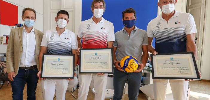 JO de Tokyo: Les volleyeurs en or deviennent citoyens d’honneur de Cannes