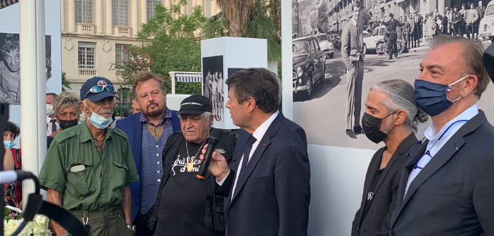 L’hommage à Jean-Paul Belmondo, Place Pierre Gautier