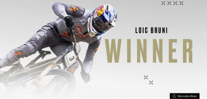 L’azuréen Loïc Bruni remporte la coupe du monde de VTT descente