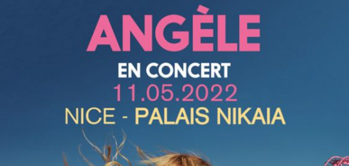 Angèle au Palais Nikaia en 2022