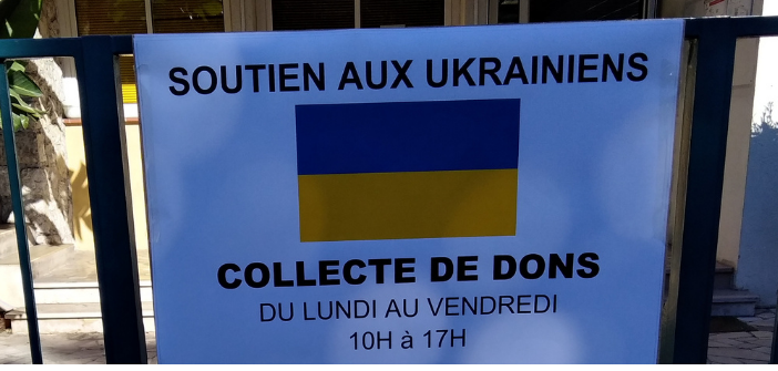 UkraineÂ : Saint-Laurent-du-Var ouvre un local pour la collecte de dons