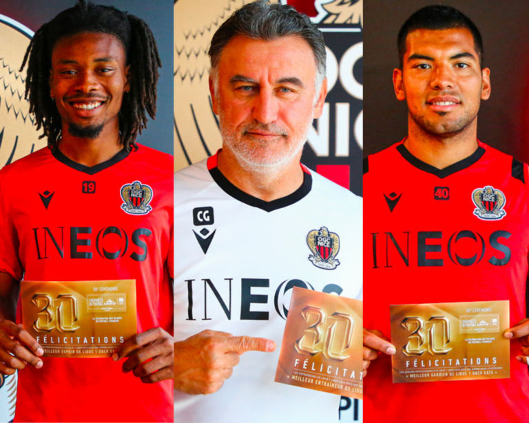 OGC Nice : 3 niçois nominés pour le trophée UNFP