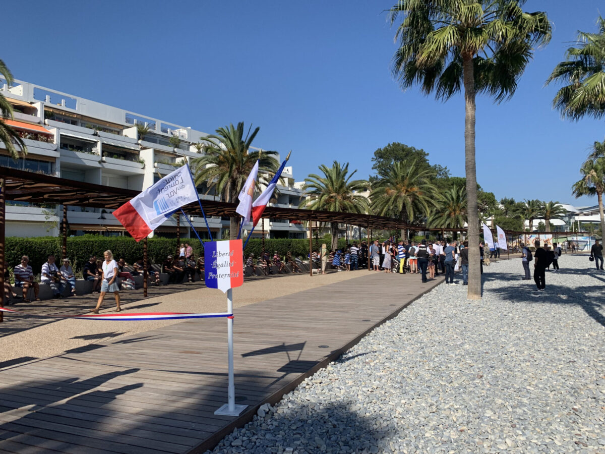 La nouvelle promenade de Saint-Laurent-Du-Var