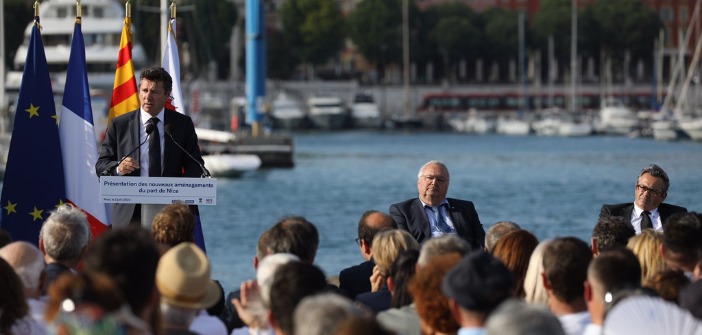Nouvel aménagement du port de Nice