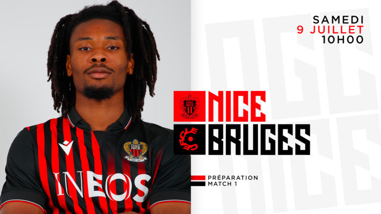 OGC Nice : premier match amical de l’été face à Bruges