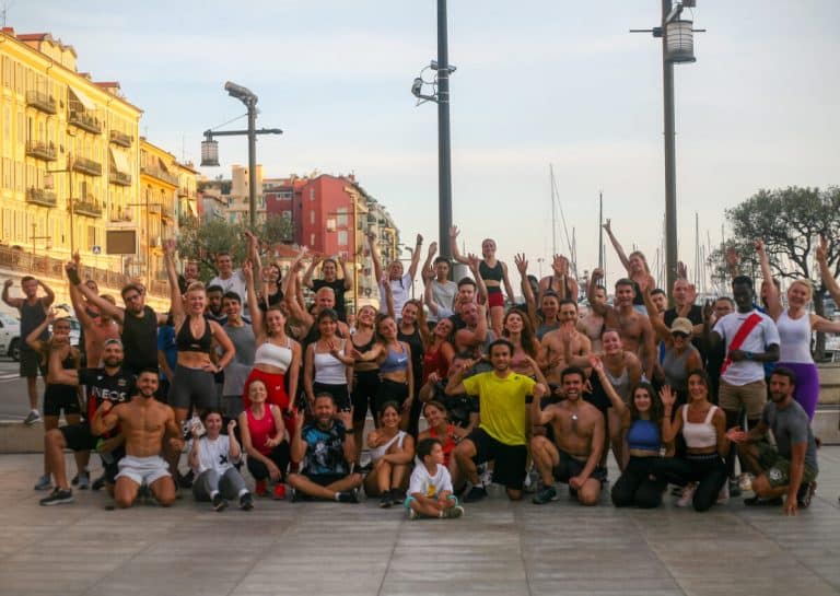 Séances fits à Nice : du sport, de la bonne humeur et des rencontres