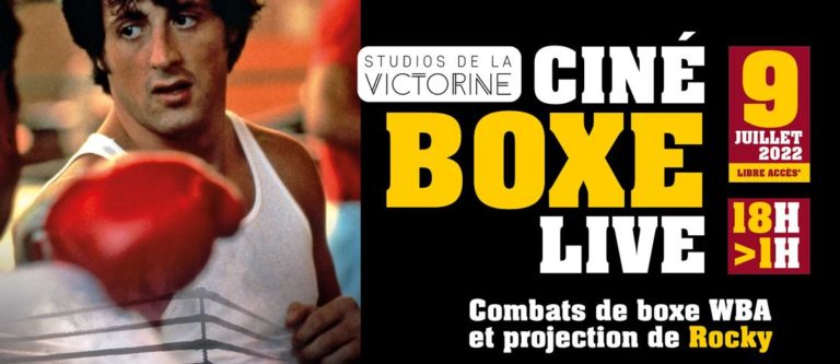Soirée « spéciale boxe » aux Studios de la Victorine