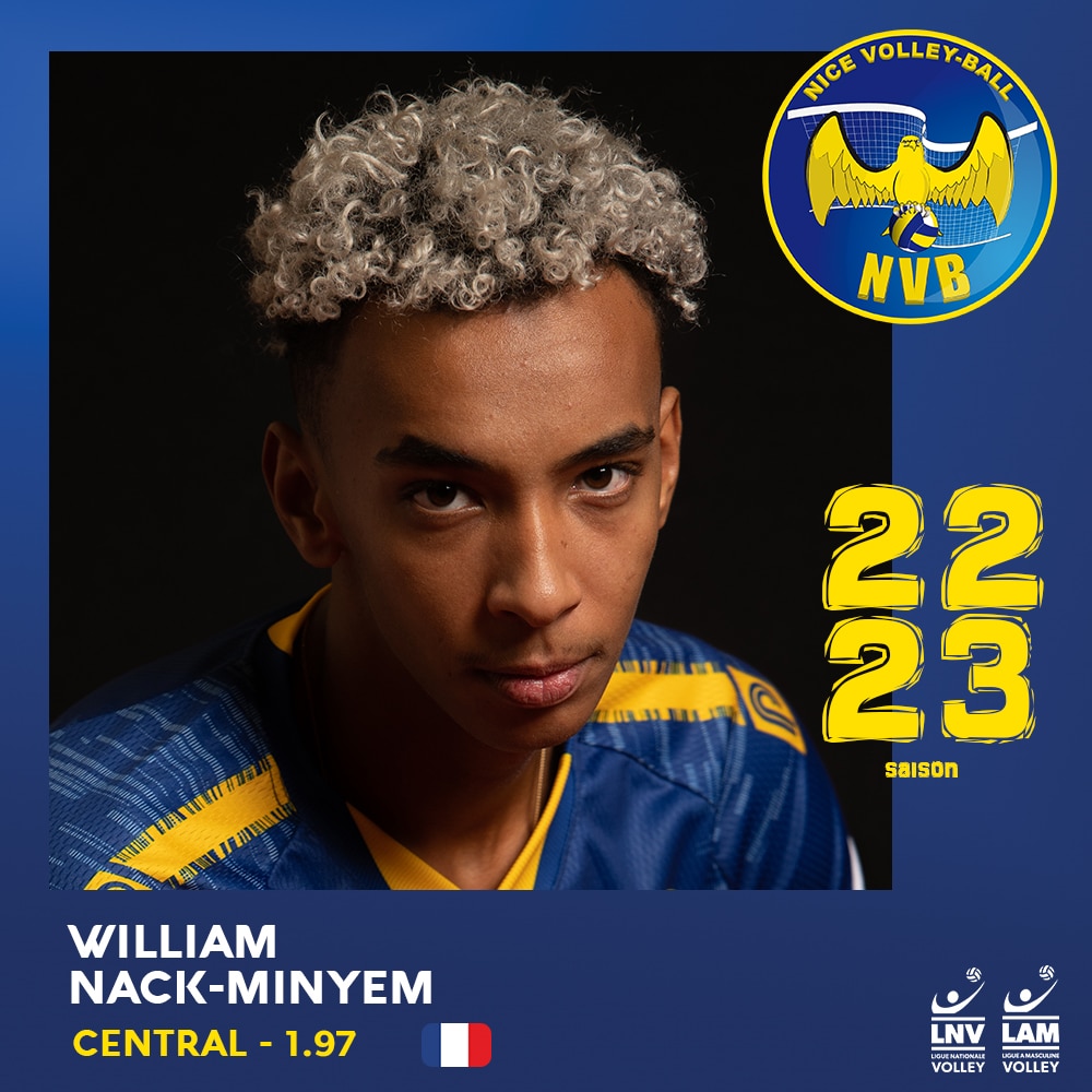 Voici l'effectif du Nice Volley Ball pour cette saison