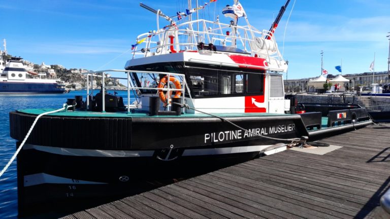 Baptême de l’éco-pilotine Amiral Muselier au port de Nice