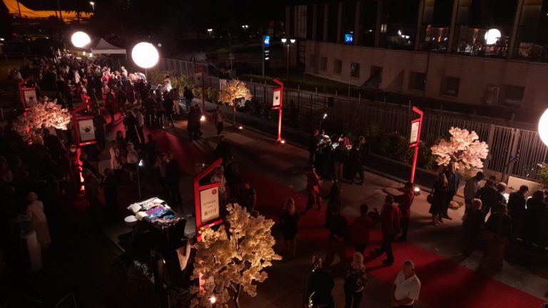 Inauguration du nouveau parvis au musée des Arts asiatiques
