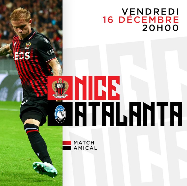 OGC Nice – Atalanta : un beau test face aux Bergamasques