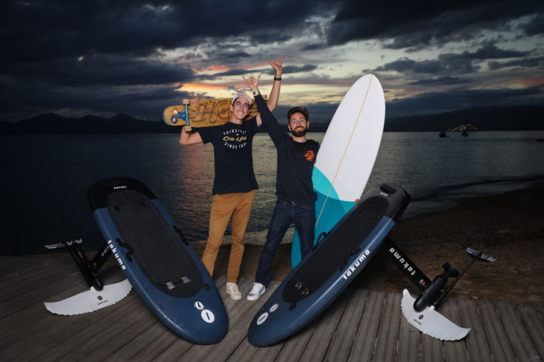 Ces azuréens partent en Norvège pour surfer sous les aurores boréales
