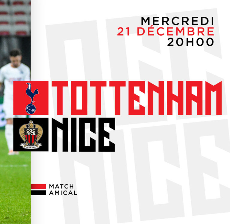 OGC Nice – Tottenham : 6 joueurs n’iront pas à Londres