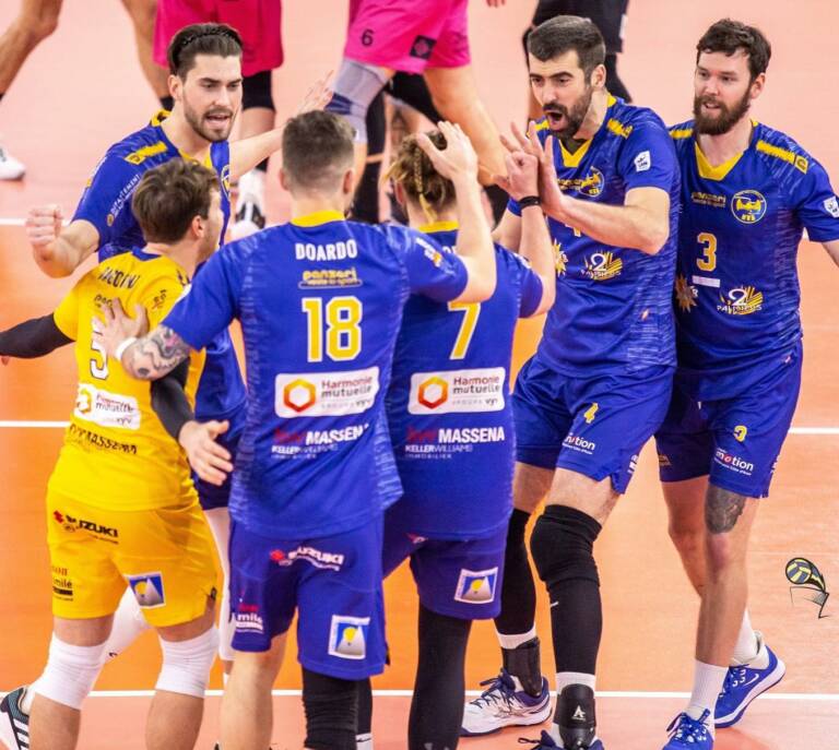 Nice Volley Ball – Tourcoing : retour à la maison après la qualif