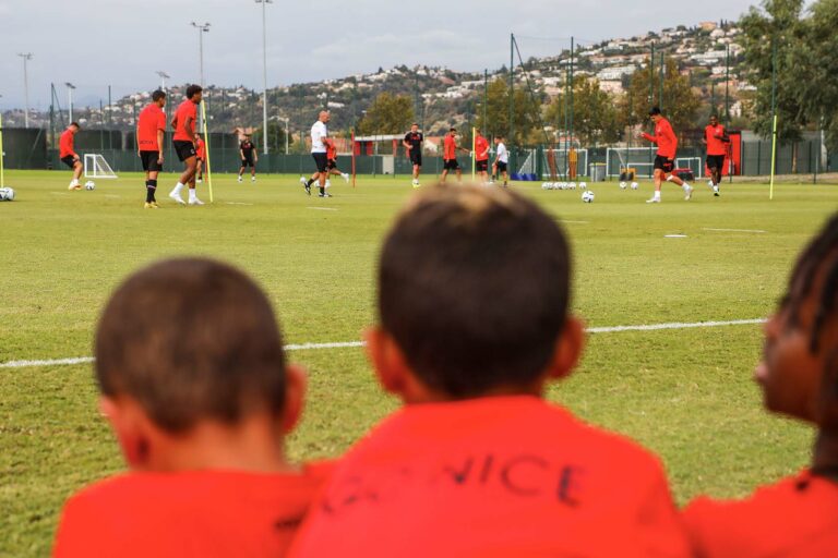 OGC Nice – La séance d’entraînement de mardi ouverte au public
