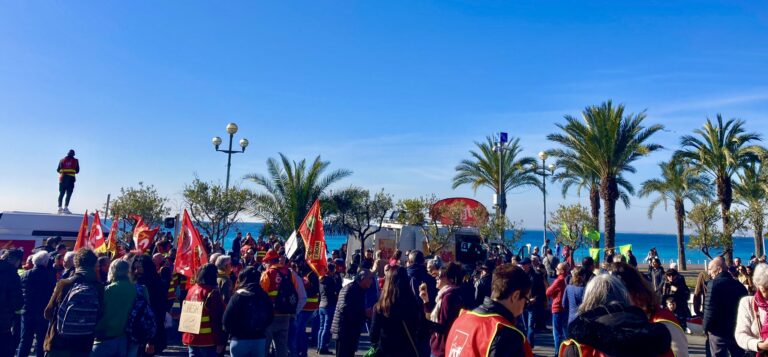 Grève du 7 mars : les chiffres à Nice