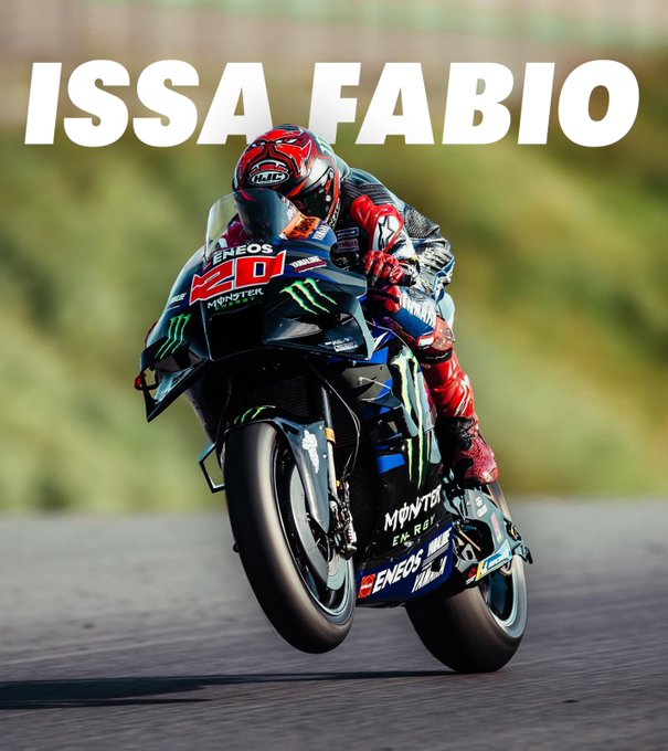 Moto GP : Fabio Quartararo déterminé à reprendre son titre