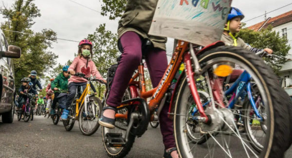 Kidical Mass : La première manifestation européenne des enfants à vélo arrive à Nice le 7 mai