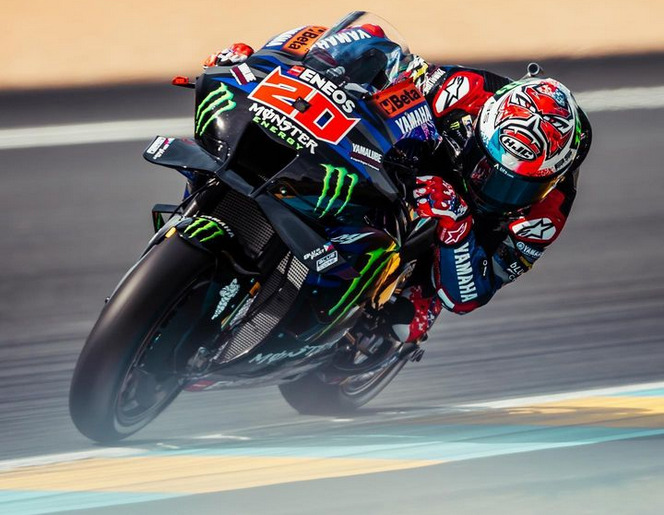 Moto GP : week-end douloureux pour Fabio Quartararo à domicile