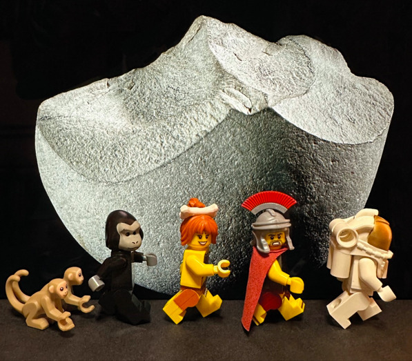 Des Lego s’installent au musée de la Préhistoire Terra Amata, découvrez cette exposition surprenante