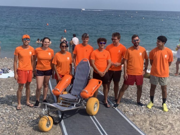 Deux plages accessibles tout l’été pour les personnes en situation de handicap à Nice