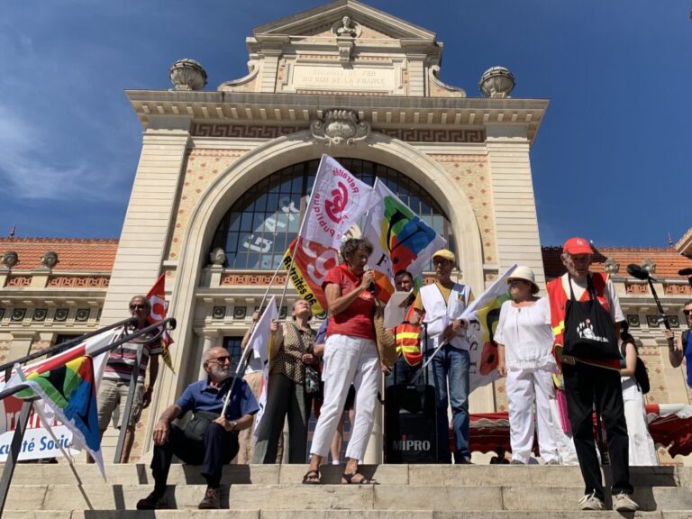 « Nous n’avons pas travaillé toute une vie pour recevoir la mendicité ! », grondent les retraités dans la rue à Nice