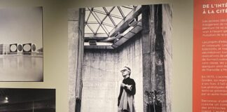 Oeuvre de Victor Vaserely exposée à Nice. Photo : Quetoura Kibenge