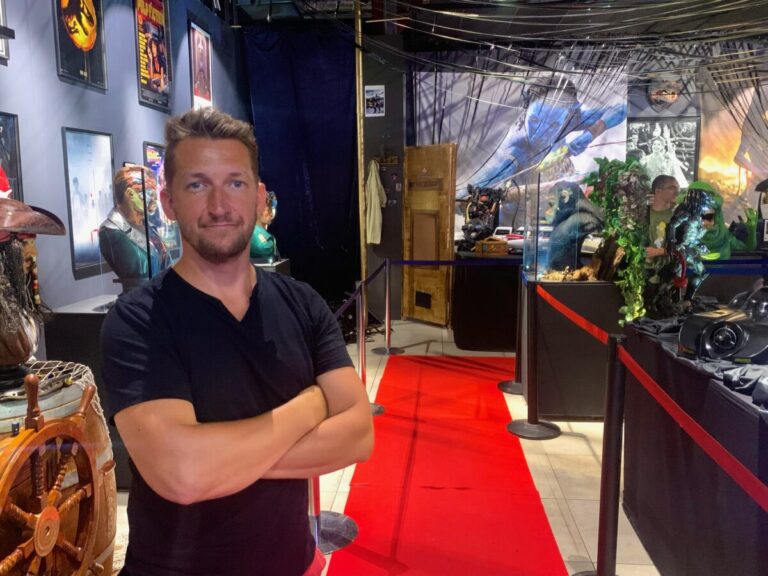 Passionné de cinéma, il souhaite créer un musée immersif à Nice