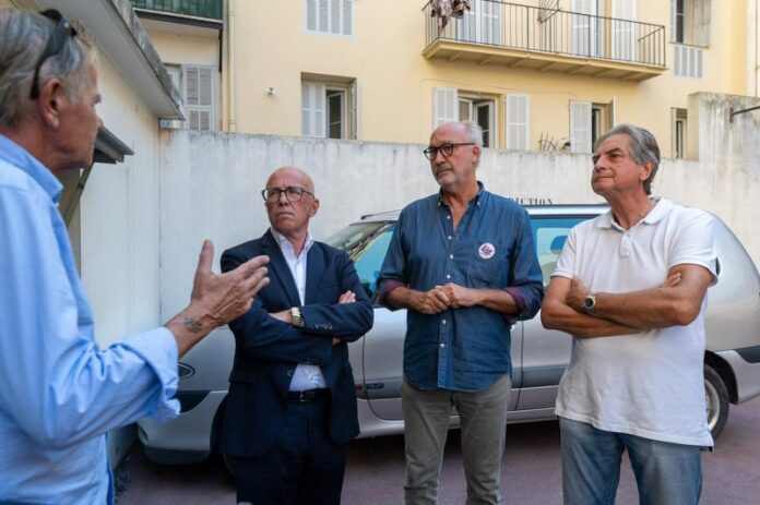 Eric Ciotti a rendu visite au centre Dabray (@Dépatement 06)