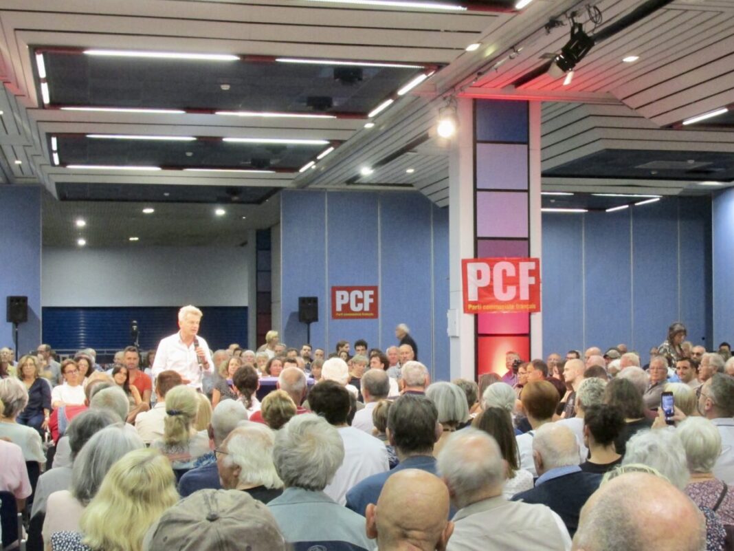 Mercredi 11 octobre au Palais des Expositions, Nice, crédit : Delphine Rossignol