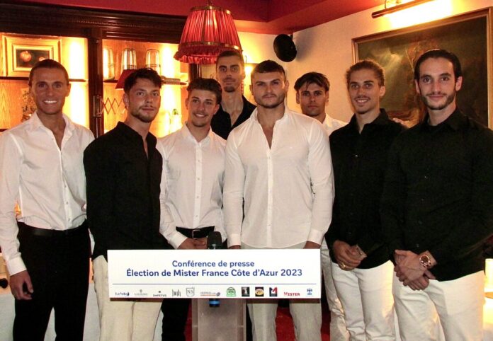 Candidats à l'élection Mister France Côte d'Azur 2024, crédit : Delphine Rossignol