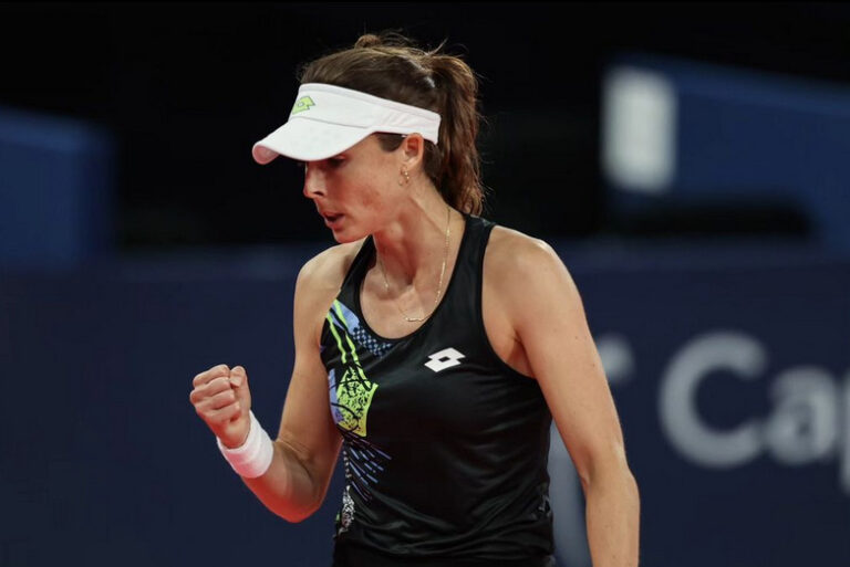 Alizé Cornet à l'Open de Rouen